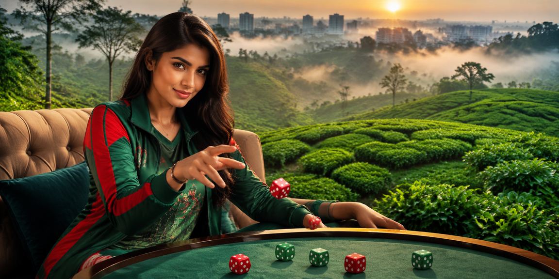 গাজীপুরে চা বাগানে ক্রিকেট বাজি